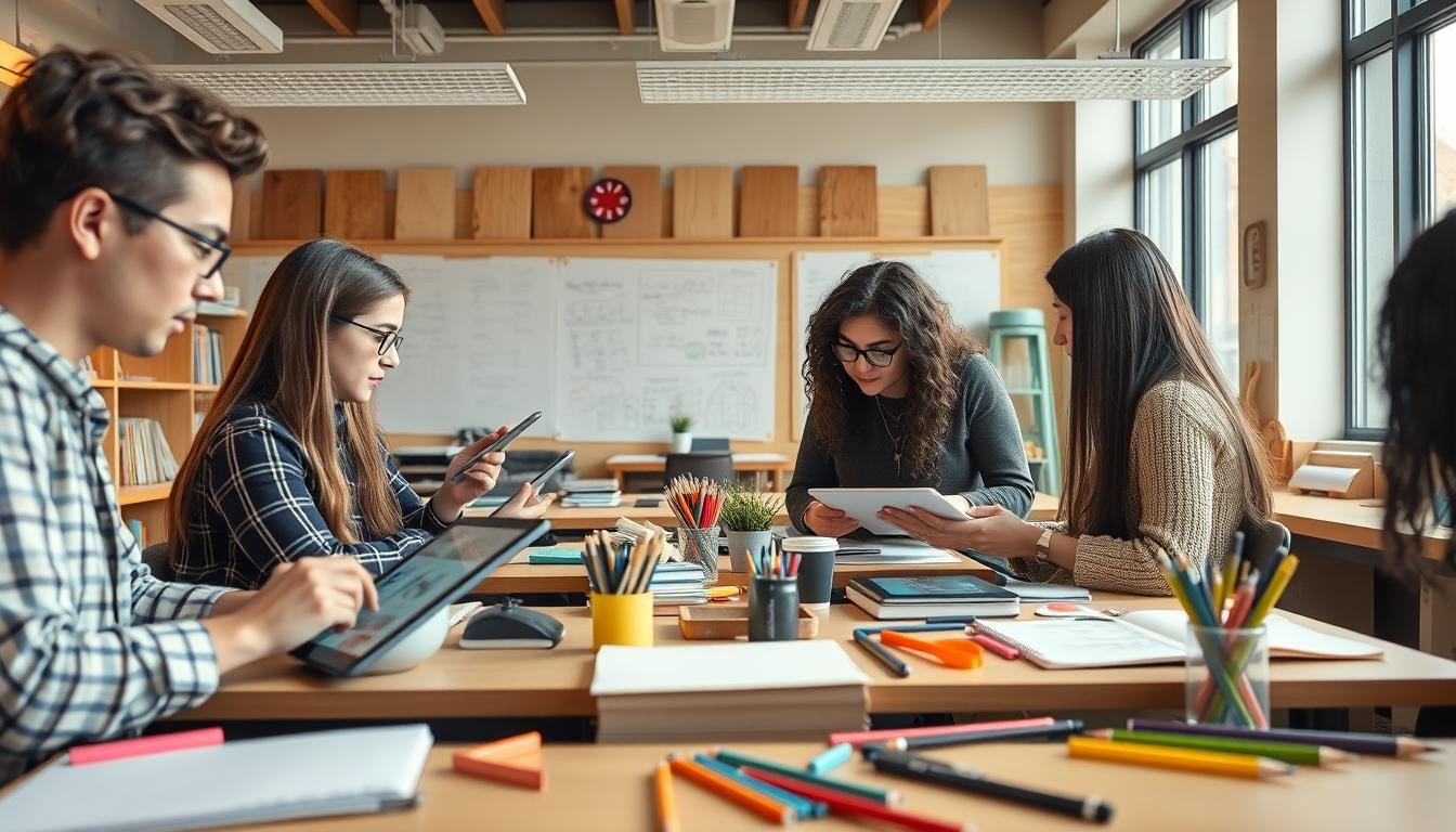 Campus and scholarly atmosphere in Lisbon